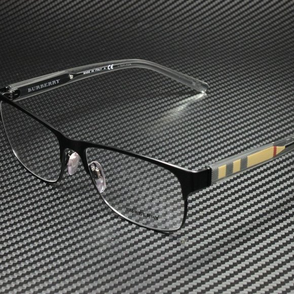 NEW Burberry Men's Matte 55mm Eyeglasses